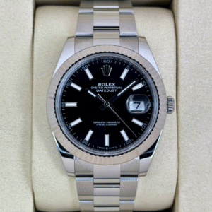 NEW 2025 Rolex Datejust 41mm 126334 Oyster Black Dial