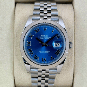 NEW 2025 Rolex Datejust 41mm 126334 Jubilee Blue Roman Numeral Dial