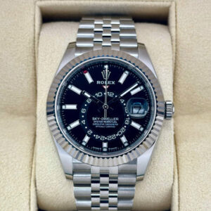 NEW 2025 Rolex Sky-Dweller 42mm 336934 Jubilee Black Dial