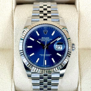 NEW 2025 Rolex Datejust 41mm 126334 Stainless Steel Jubilee Blue Dial