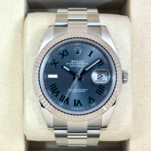 NEW 2025 Rolex Datejust 41mm 126334 Oyster Wimbledon Dial