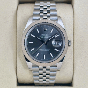NEW 2025 Rolex Datejust 41mm 126334 Stainless Steel Jubilee Rhodium Dial