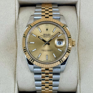 NEW 2025 Rolex Datejust 41mm 126333 Two-Tone Jubilee Champagne Dial