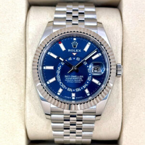 NEW 2025 Rolex Sky-Dweller 42mm 336934 Jubilee Blue Dial